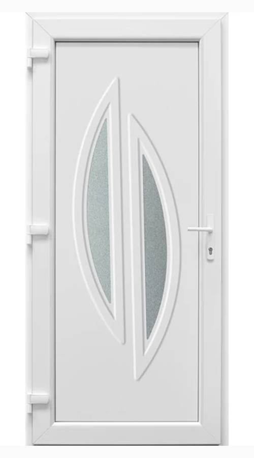 Deli Home Exclusive Elba fehér PVC bejárati ajtó építkezőknek és felújítóknak