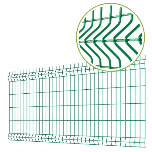 3D Zöld kerítéselem