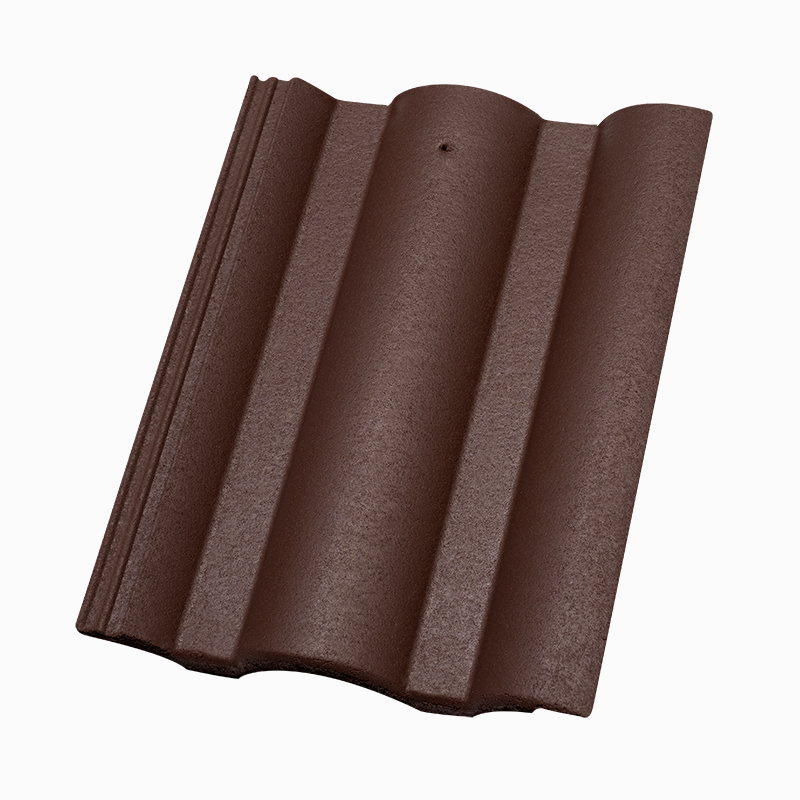 újHáz Standard kakaóbarna beton alapcserép építkezőknek